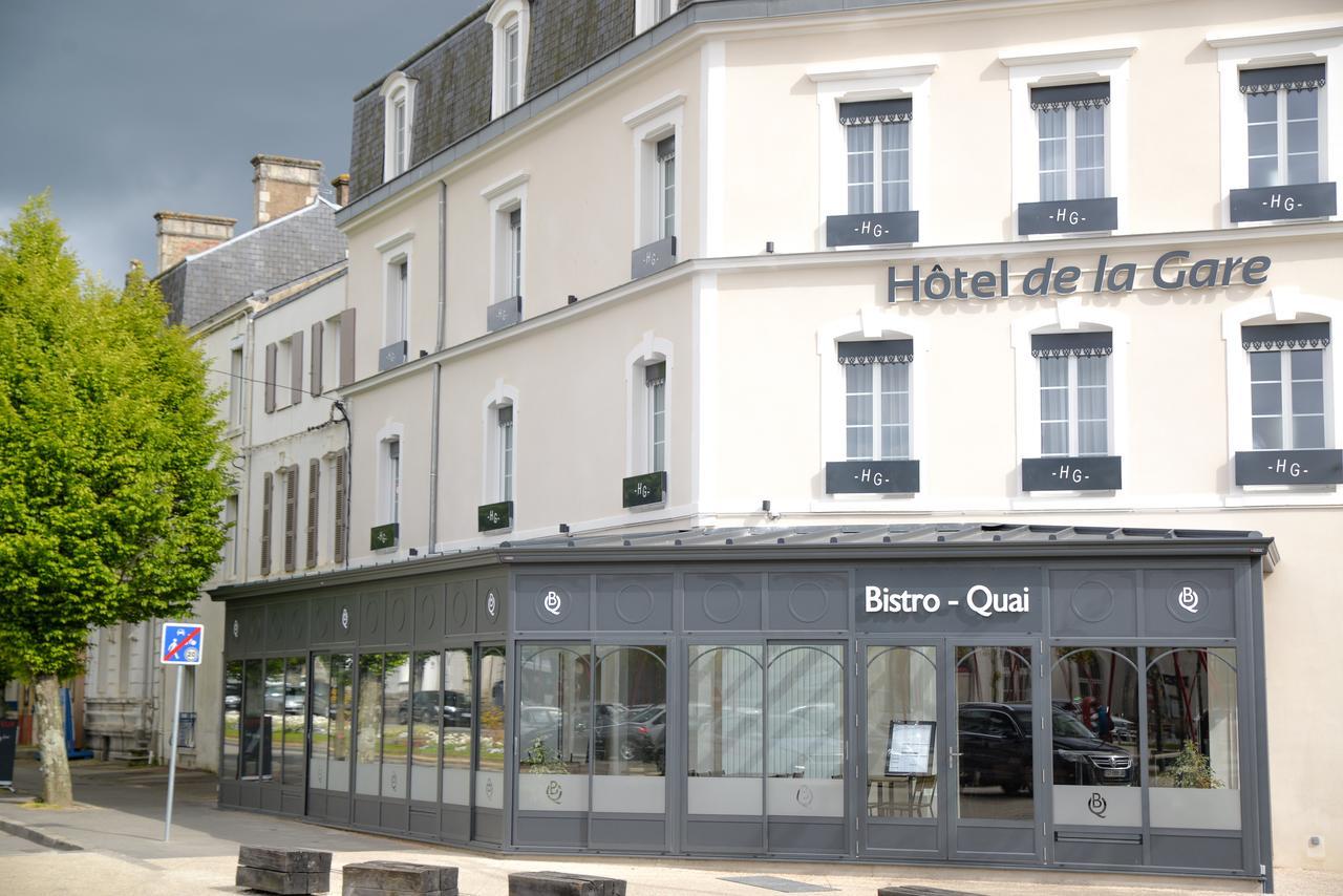Hotel De La Gare - Restaurant Bistro Quai La Roche-sur-Yon Exterior photo